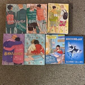 Heartstopper and Mockingjay Book Set